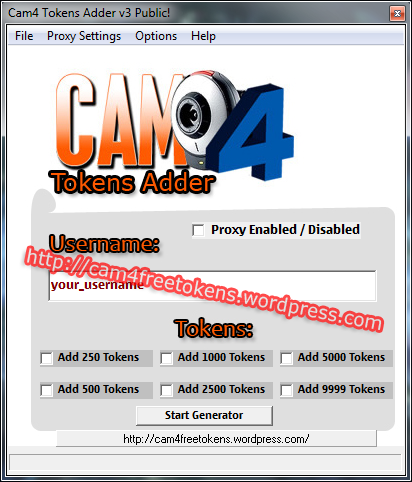 Tokens cam4 Cam4 Tipping